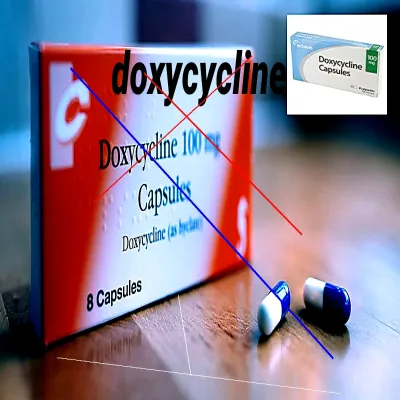 Doxycycline avec ou sans ordonnance